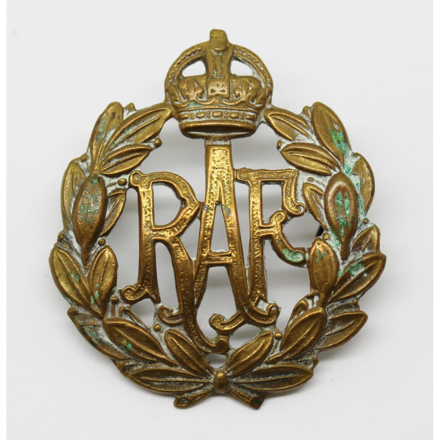 Royal Air Force Raf Cap Badge Kings Crown 